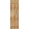 Ekena Millwork Spaced Board-n-Batten Shutters w/Z-Bar, Rough Sawn Western Red Cedar, 17 1/8W x 58H, PR RBS06Z17X058RWR - alternate 4